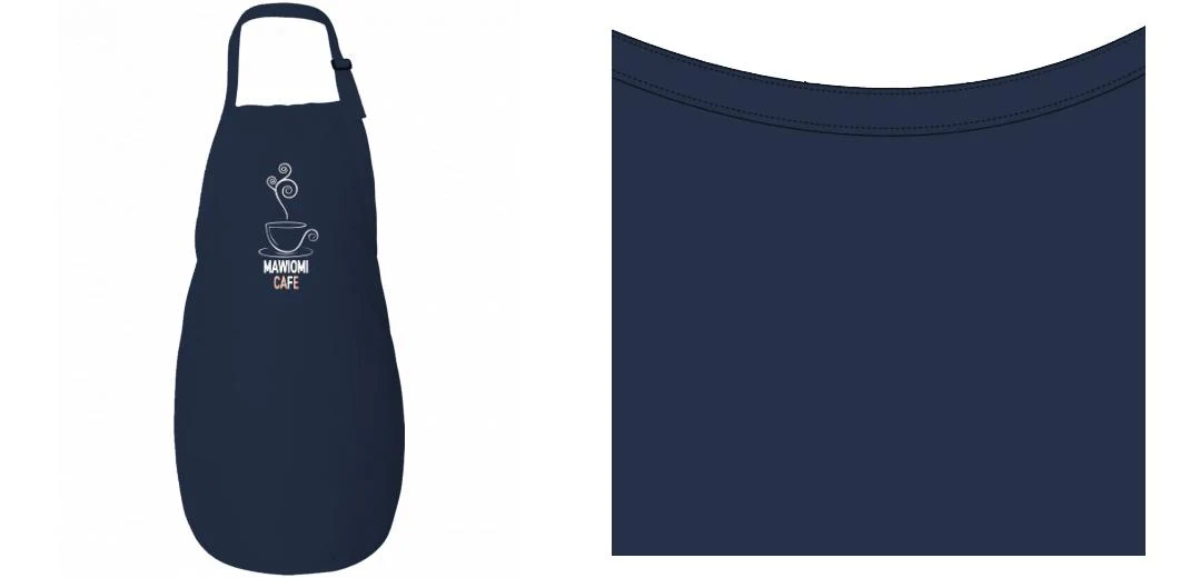 Aprons Mid Length With Pockets | Q-Tees Q4350