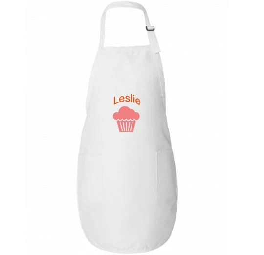 Aprons Mid Length With Pockets | Q-Tees Q4350