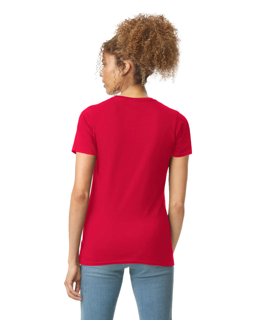 Blank Female T-shirt Softstyle Cotton 7.5 oz | Gildan 64000L - Image 12