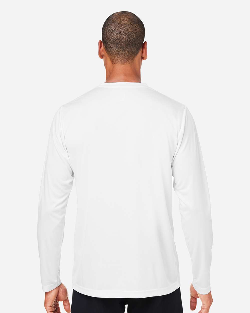 Blank Long Sleeve T-shirt 100% Polyester 7.5 oz | CORE365 CE10L - Image 3