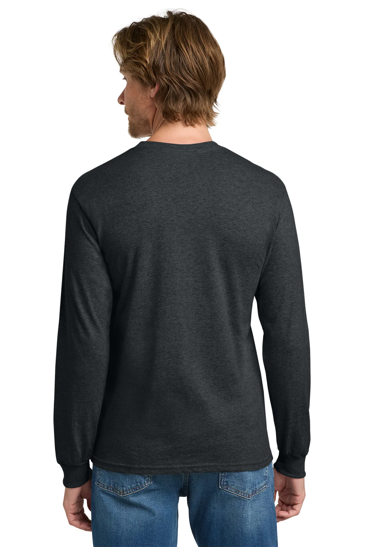 Blank Long Sleeve T-shirt Midweight Cotton 8.8 oz | Gildan 5400 - Image 16