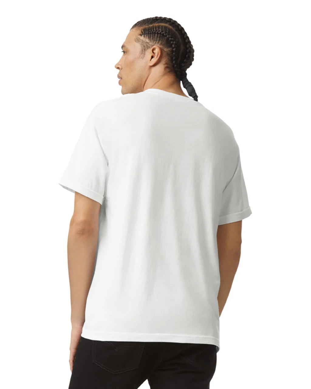 Blank T-shirt Heavyweight Cotton 10 oz | American Apparel 1301 - Image 4