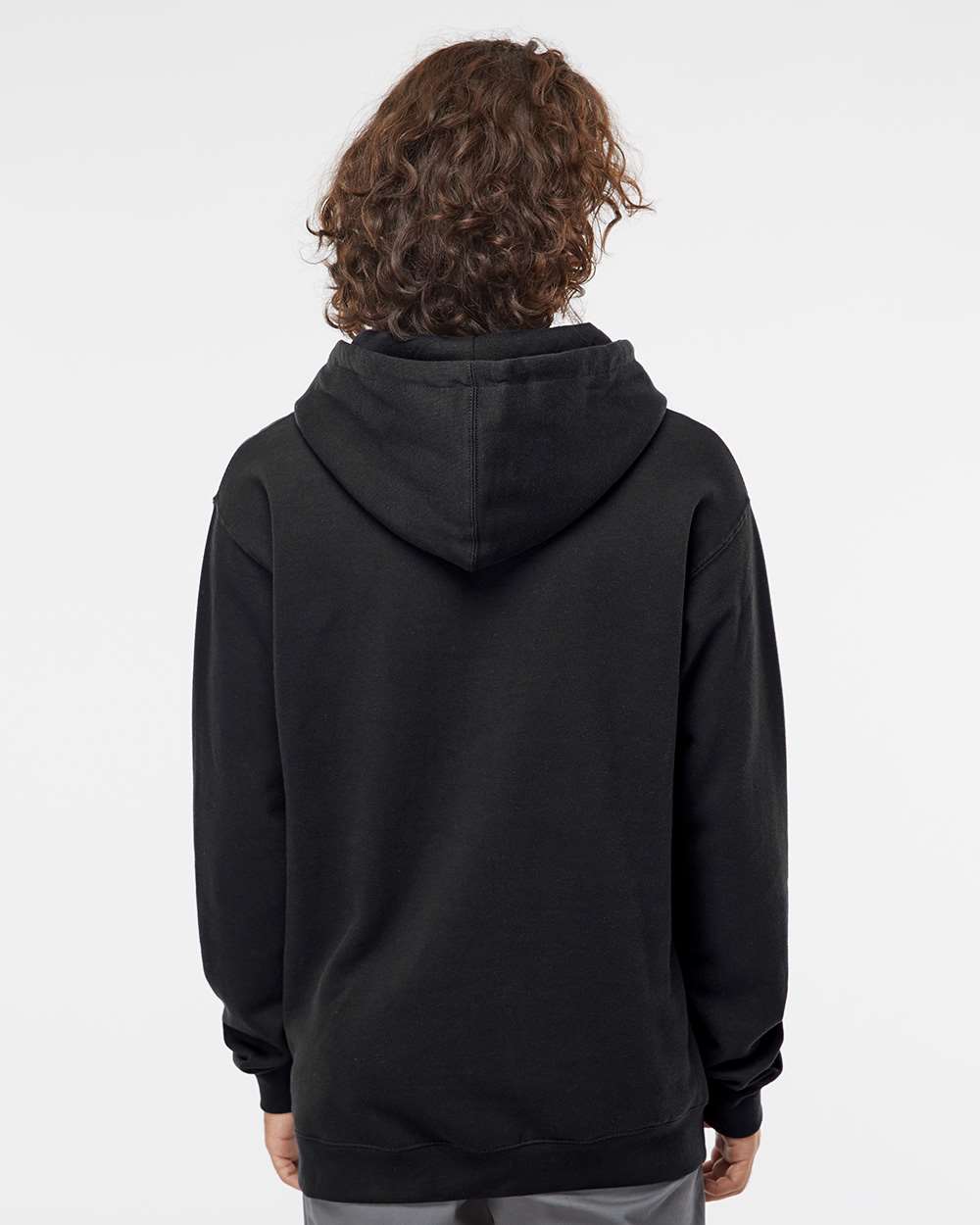 Blank Hoodies 70/30 Cotton-Polyester 16.7 oz | Independent Trading Co. IND4000 - Image 3