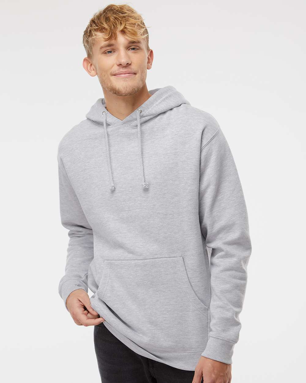 Blank Hoodies 70/30 Cotton-Polyester 16.7 oz | Independent Trading Co. IND4000 - Image 4