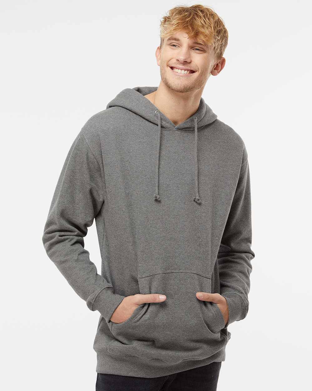 Blank Hoodies 70/30 Cotton-Polyester 16.7 oz | Independent Trading Co. IND4000 - Image 8