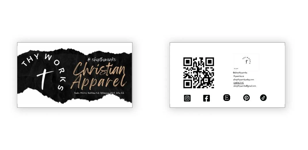 Business cards 14pt