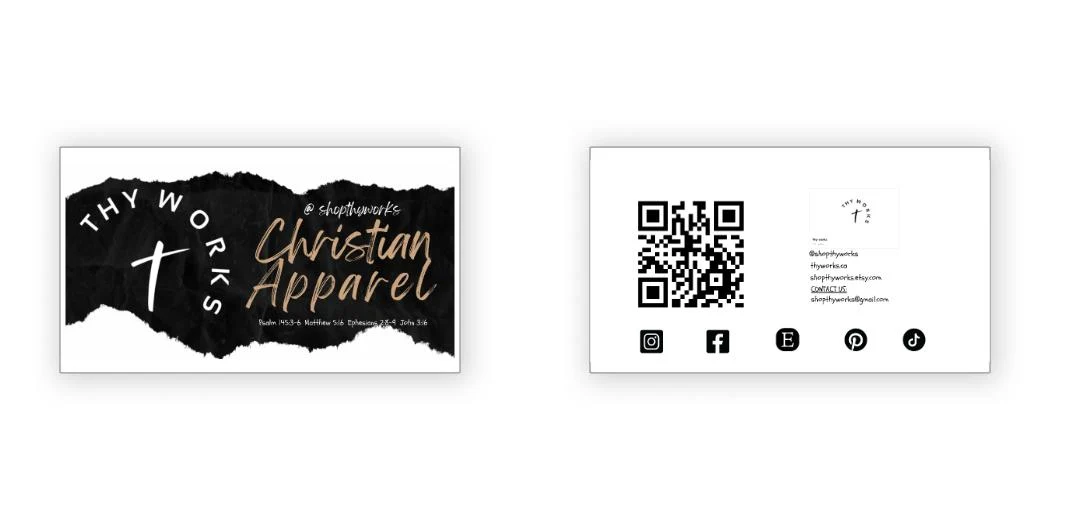 Business cards 14pt