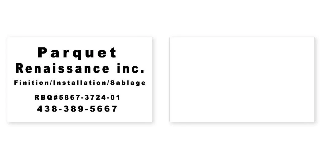 Business cards 14pt