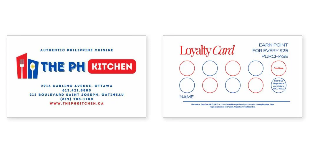 Business cards 14pt