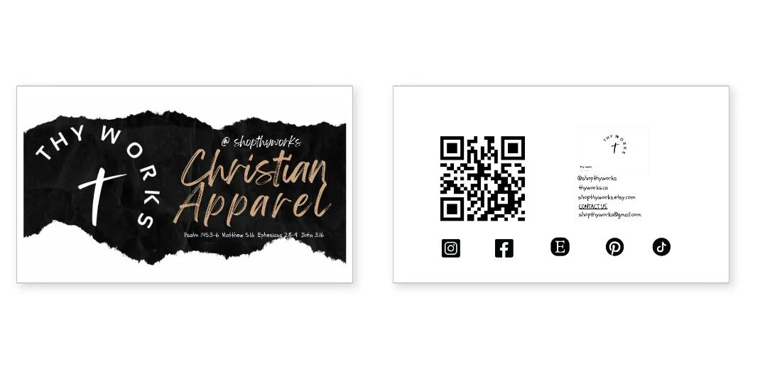 Business cards 14pt