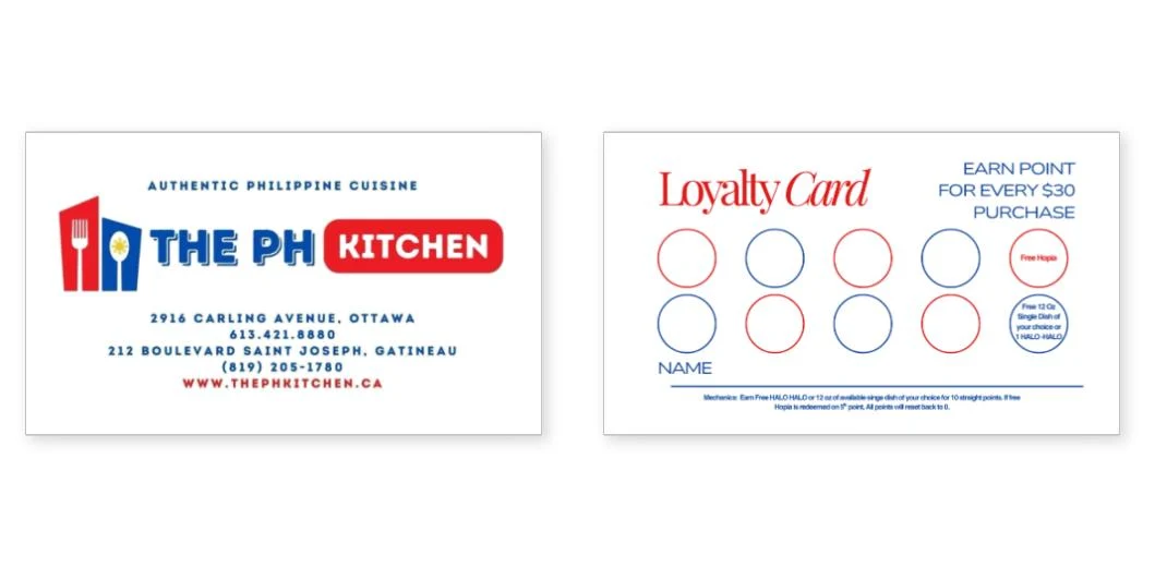 Business cards 14pt