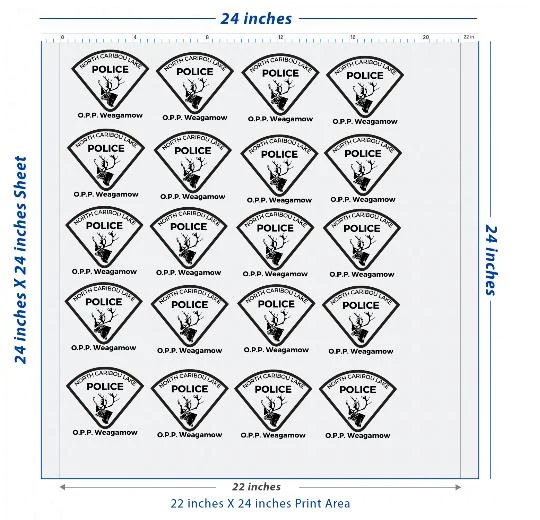 Custom DTF Transfer Sheet – 22" x 24"