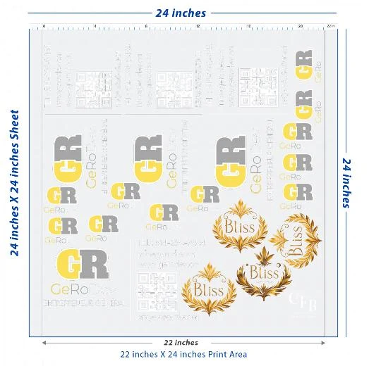 Custom DTF Transfer Sheet – 22" x 24"