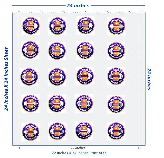 Custom DTF Transfer Sheet – 22" x 24"