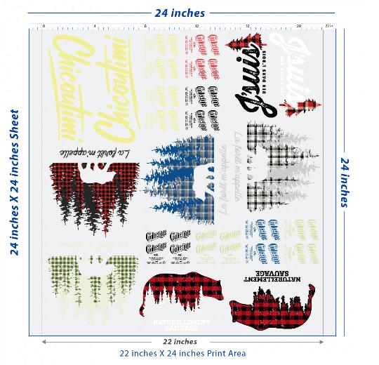 Custom DTF Transfer Sheet – 22" x 24"