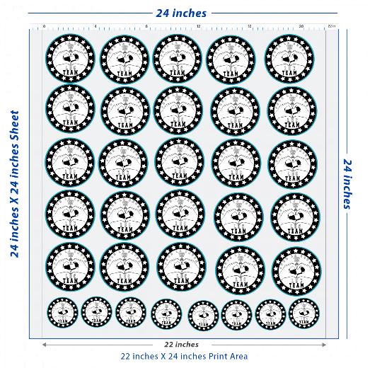 Custom DTF Transfer Sheet – 22" x 24"