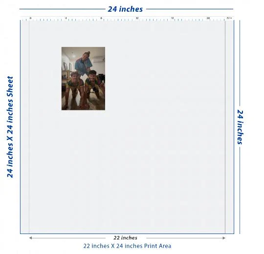 Custom DTF Transfer Sheet – 22" x 24"