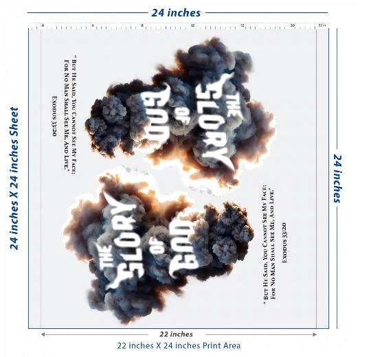 Custom DTF Transfer Sheet – 22" x 24"