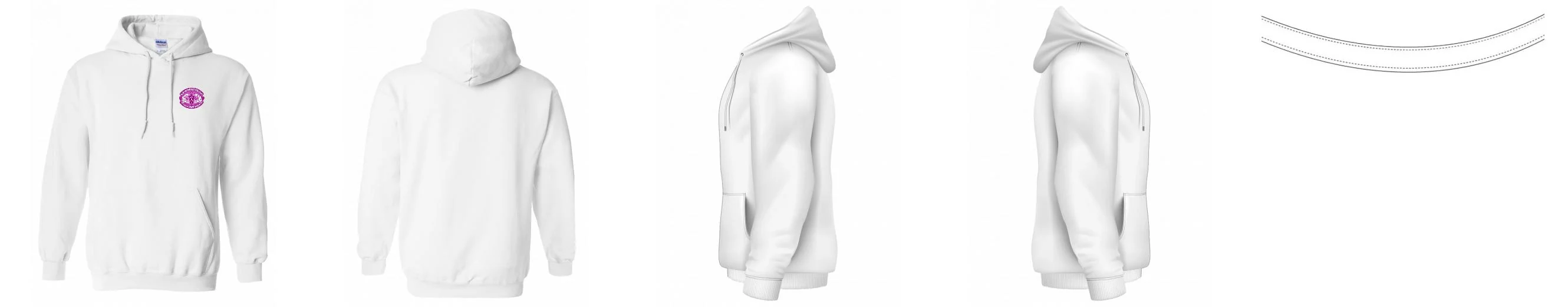 Hoodies 50/50 Cotton-Polyester 13.5 oz | Gildan 18500