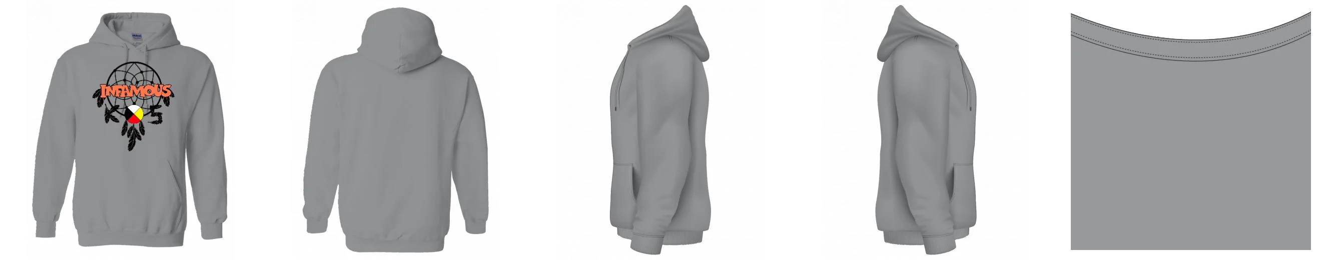 Hoodies 50/50 Cotton-Polyester 13.5 oz | Gildan 18500