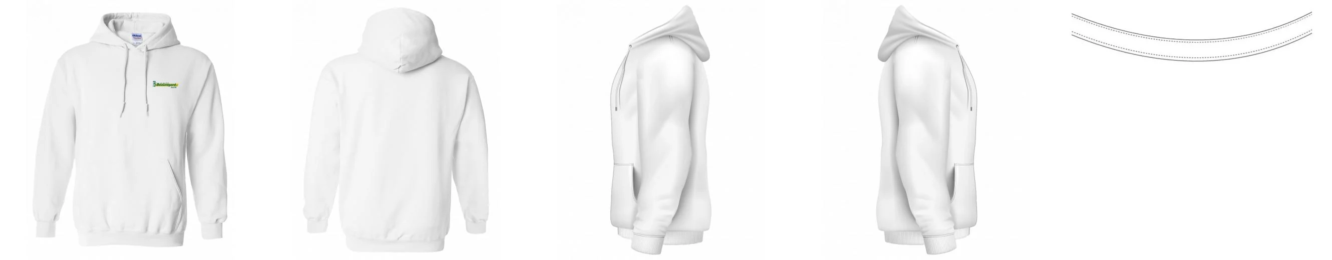 Hoodies 50/50 Cotton-Polyester 13.5 oz | Gildan 18500