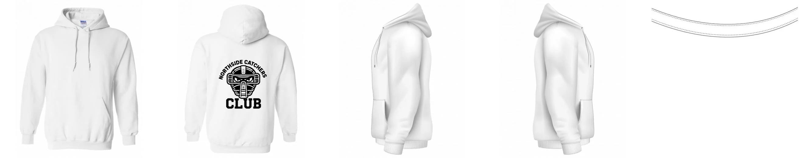 Hoodies 50/50 Cotton-Polyester 13.5 oz | Gildan 18500