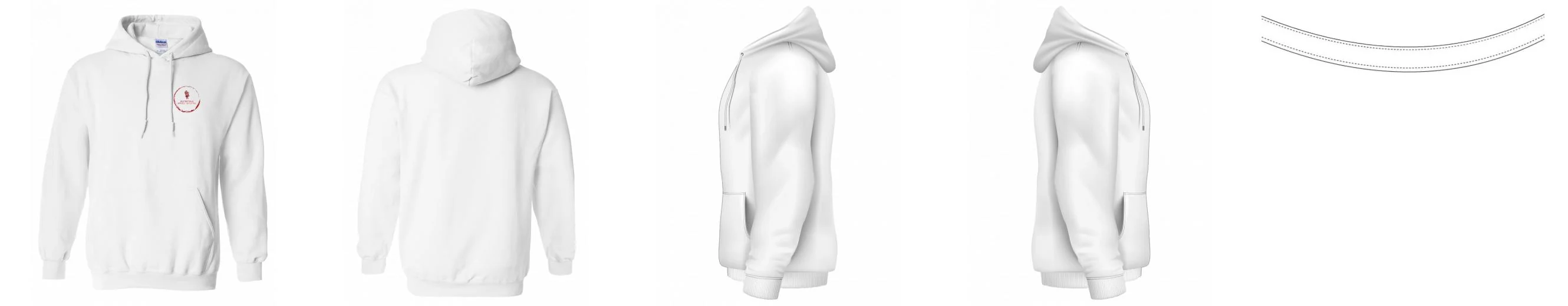 Hoodies 50/50 Cotton-Polyester 13.5 oz | Gildan 18500