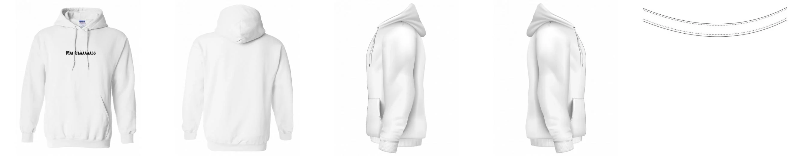 Hoodies 50/50 Cotton-Polyester 13.5 oz | Gildan 18500
