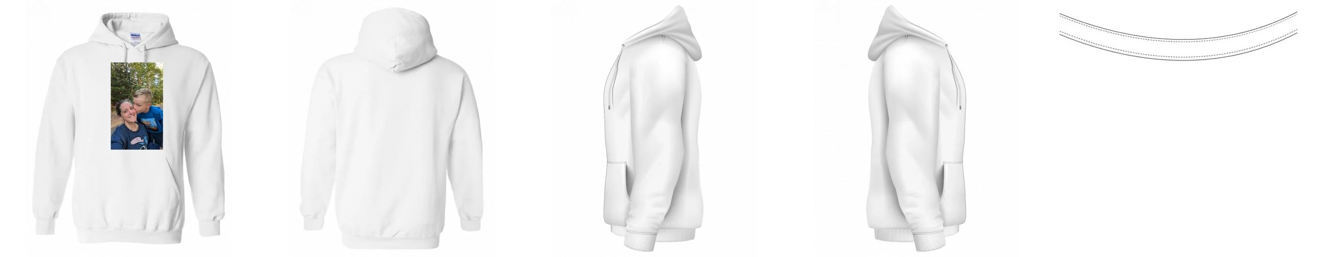 Hoodies 50/50 Cotton-Polyester 13.5 oz | Gildan 18500