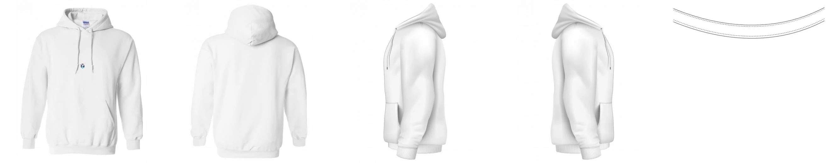 Hoodies 50/50 Cotton-Polyester 13.5 oz | Gildan 18500