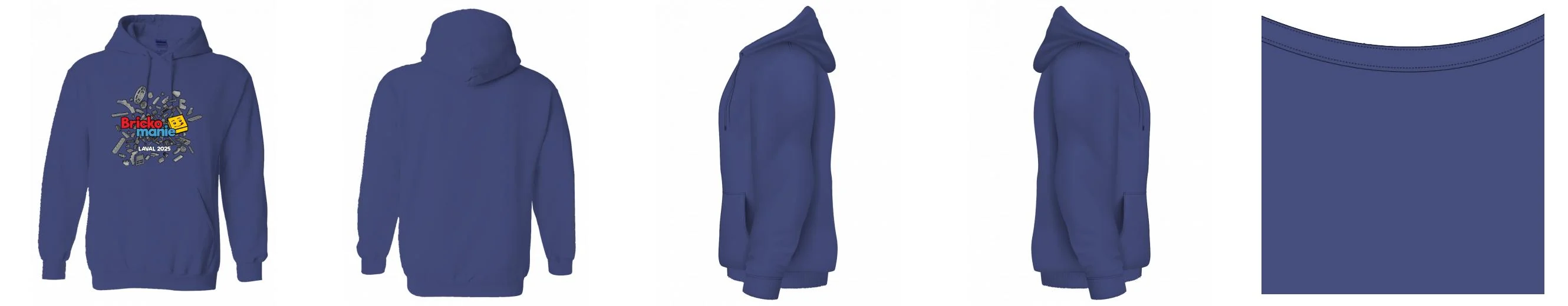 Hoodies 50/50 Cotton-Polyester 13.5 oz | Gildan 18500