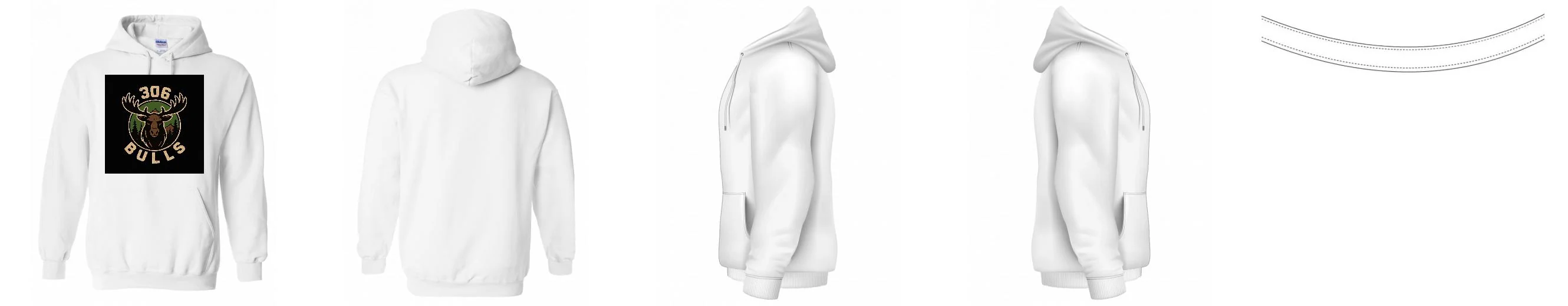 Hoodies 50/50 Cotton-Polyester 13.5 oz | Gildan 18500
