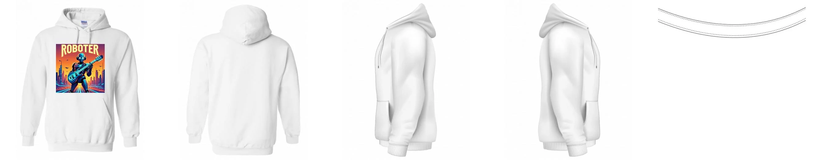 Hoodies 50/50 Cotton-Polyester 13.5 oz | Gildan 18500