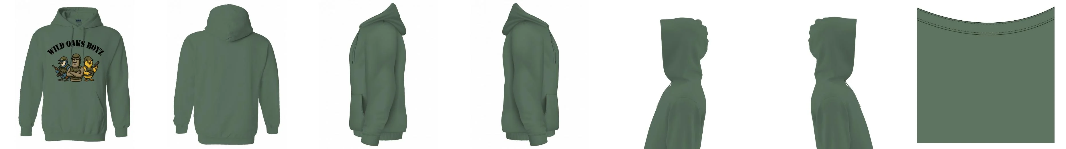 Hoodies 50/50 Cotton-Polyester 13.5 oz | Gildan 18500