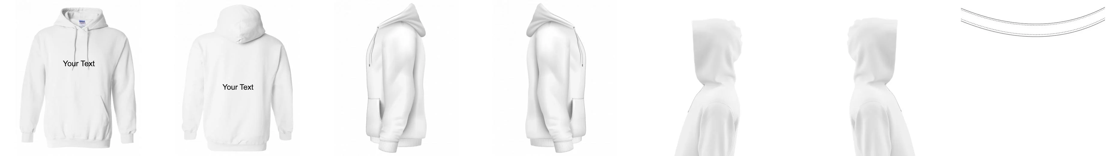 Hoodies 50/50 Cotton-Polyester 13.5 oz | Gildan 18500