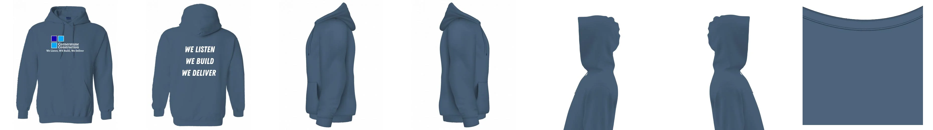 Hoodies 50/50 Cotton-Polyester 13.5 oz | Gildan 18500