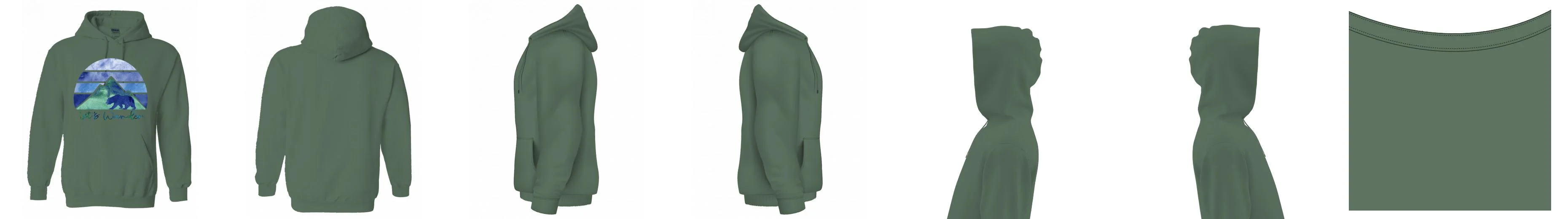 Hoodies 50/50 Cotton-Polyester 13.5 oz | Gildan 18500