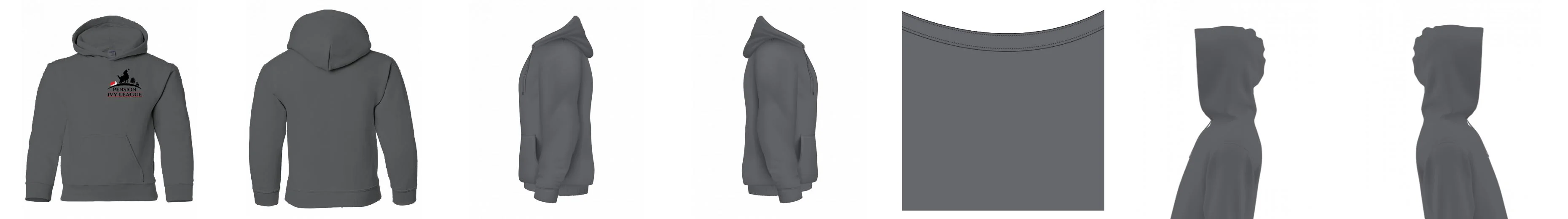 Kid Hoodies 50/50 Cotton-Polyester 13.5 oz | Gildan 18500B