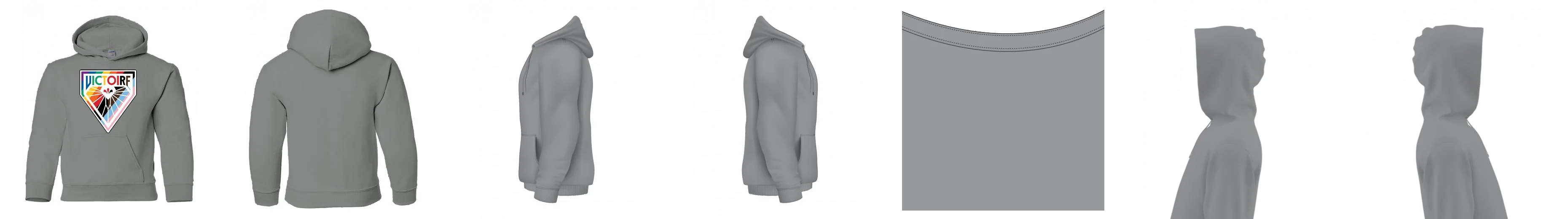 Kid Hoodies 50/50 Cotton-Polyester 13.5 oz | Gildan 18500B
