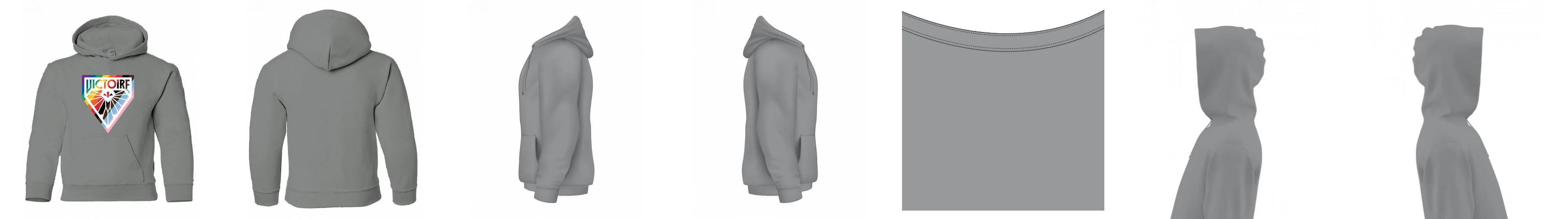 Kid Hoodies 50/50 Cotton-Polyester 13.5 oz | Gildan 18500B