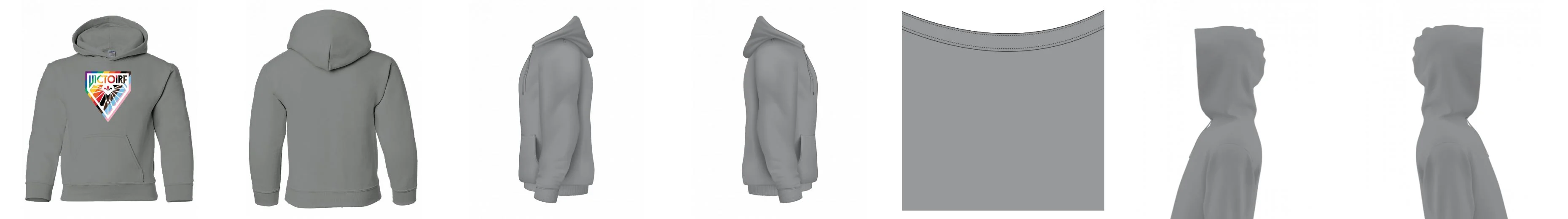 Kid Hoodies 50/50 Cotton-Polyester 13.5 oz | Gildan 18500B