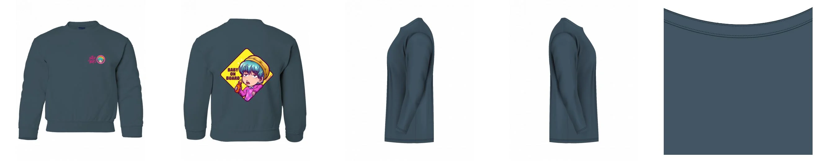 Kids Sweatshirts 50/50 Cotton-Polyester 13.3 oz | Gildan 18000B