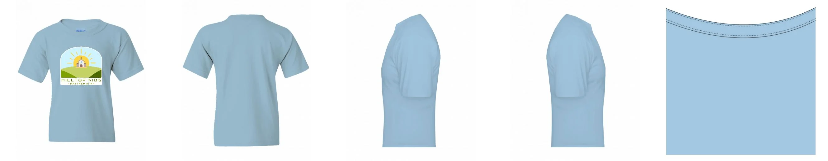 Kids T-shirt Midweight Cotton 8.8 oz | Gildan 5000B
