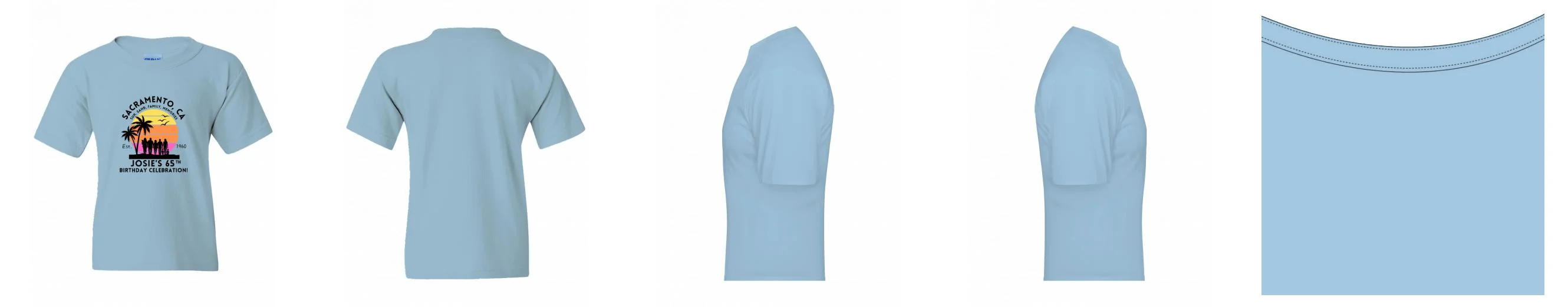 Kids T-shirt Midweight Cotton 8.8 oz | Gildan 5000B