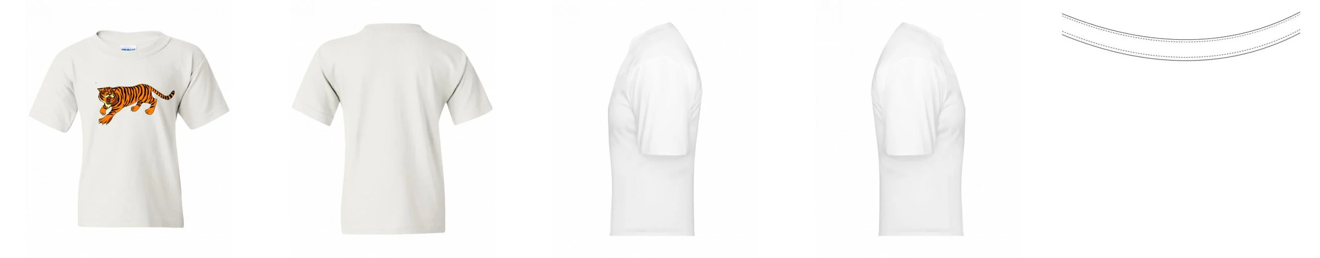 Kids T-shirt Midweight Cotton 8.8 oz | Gildan 5000B