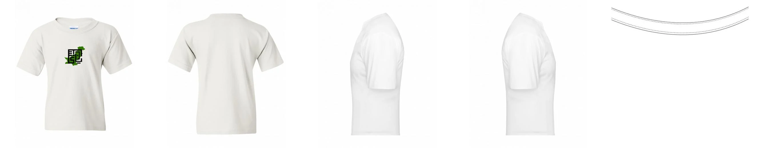 Kids T-shirt Midweight Cotton 8.8 oz | Gildan 5000B