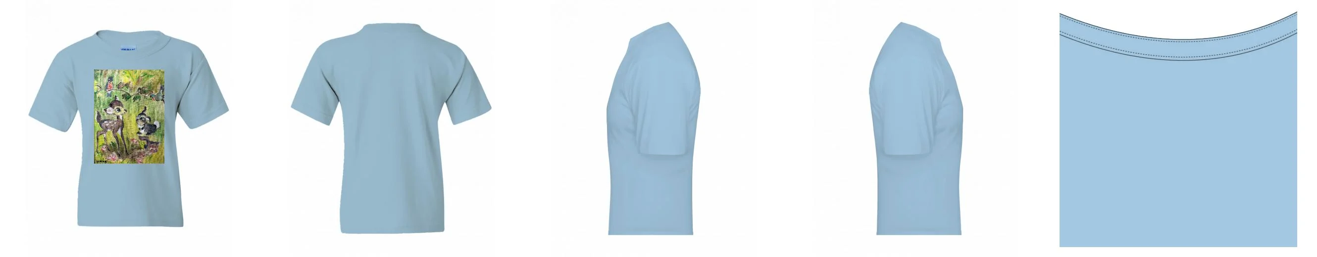 Kids T-shirt Midweight Cotton 8.8 oz | Gildan 5000B