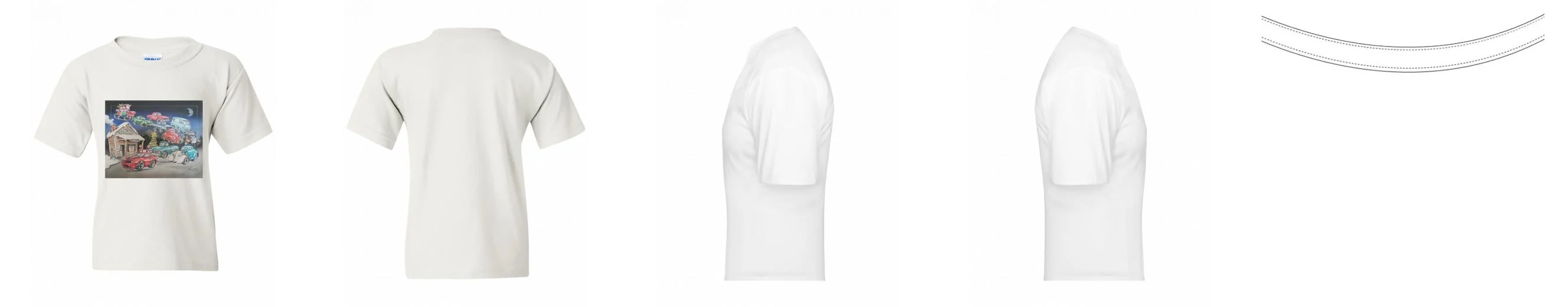 Kids T-shirt Midweight Cotton 8.8 oz | Gildan 5000B