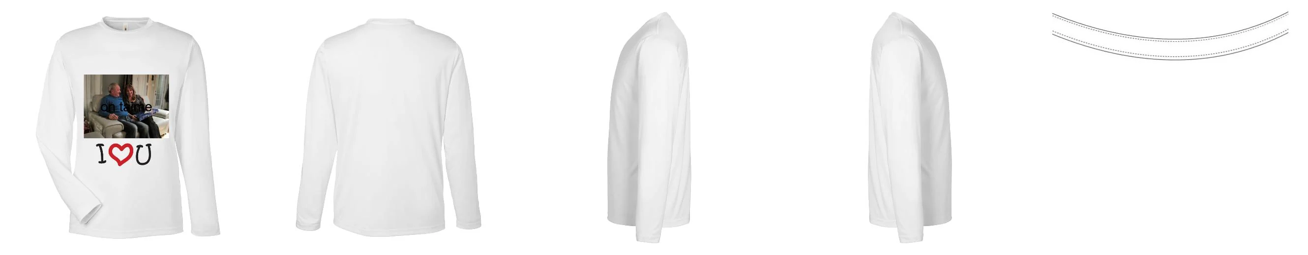 Long Sleeve T-shirt 100% Polyester 7.5 oz | CORE365 CE10L