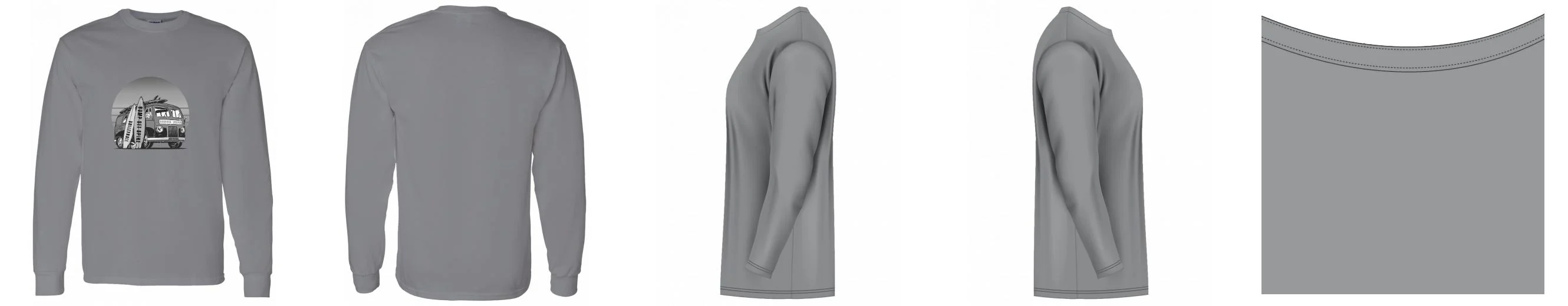 Long Sleeve T-shirt Midweight Cotton 8.8 oz | Gildan 5400